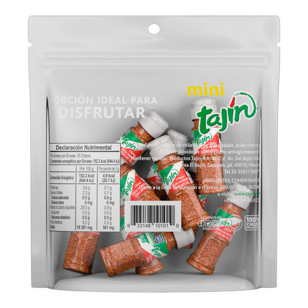 mini tajin paq 10 pzs