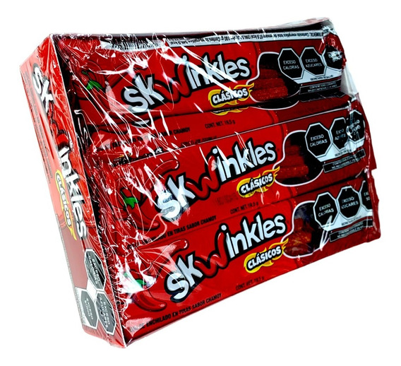 skwinkle chamoy 12 pzs