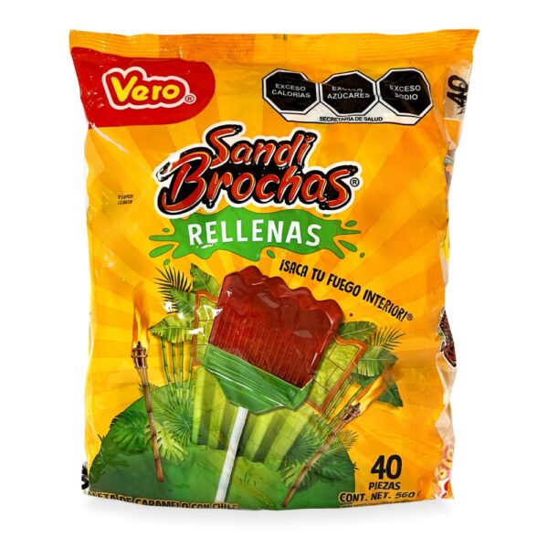 sandibrocha rellena Vero paq 40 pzs