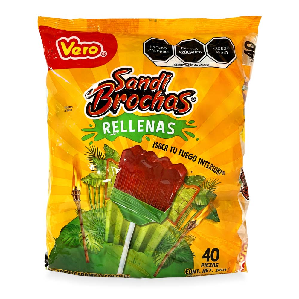 Sandibrocha rellena bolsa 40pzs