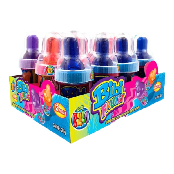 Bibi frutix dulces pillo display
