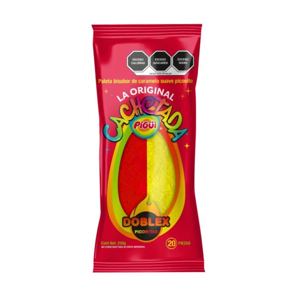 Paq cachetada doblex picante con 20 pzs