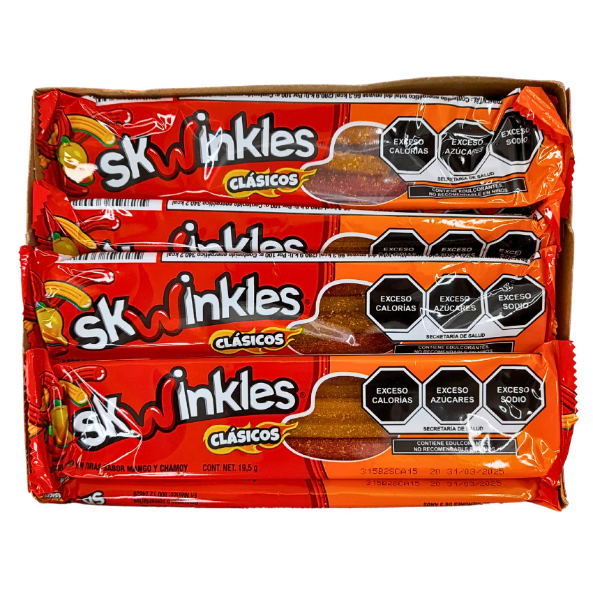 SKWINKLES MANGO CHAMOY PAQ 12PZS
