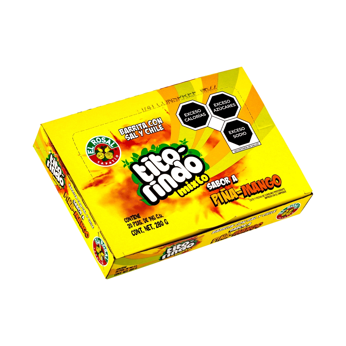 TITORINDO mangopiña 20 pzs display