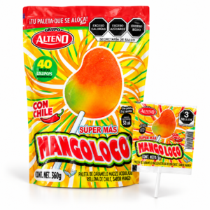 MANGO LOCO paleta de mango enchilada ALTEÑO