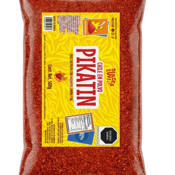 Pikatin Habanero 500grs Chile Polvo ZUVI