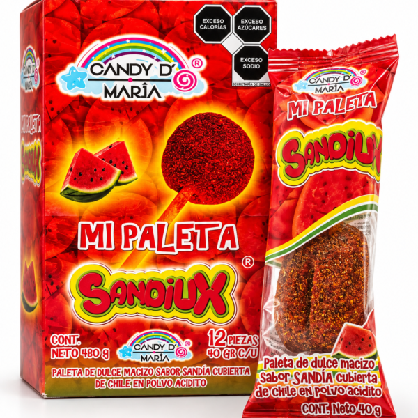 Caja y Paleta SANDIUX de Sandía