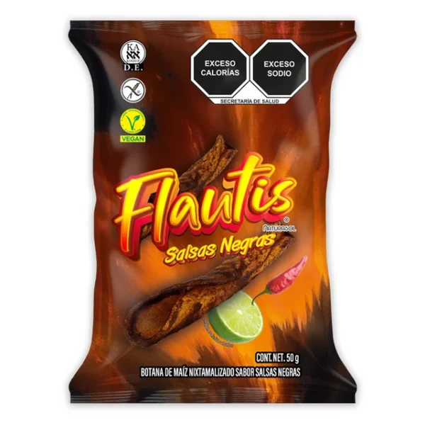 Flautis Salsa Negra 50g